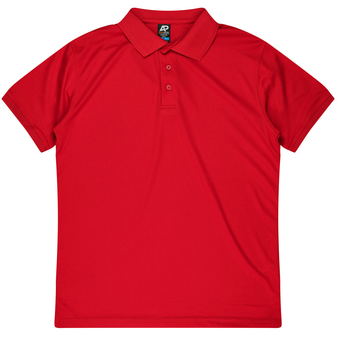 Aussie Pacific The Lachlan Polo | Mens | Short Sleeve Red Shirts & Tops