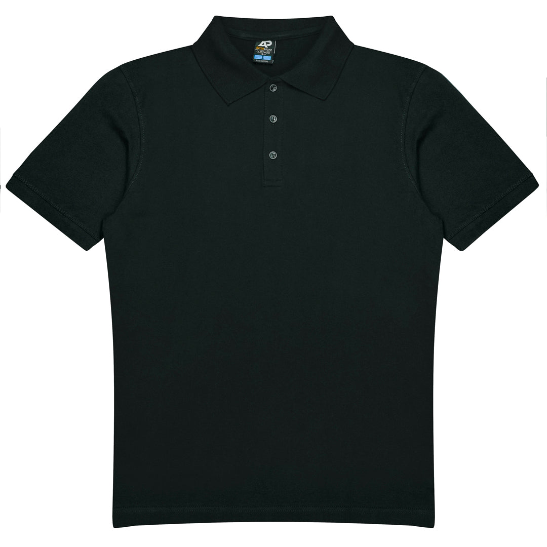 Aussie Pacific The Claremont Polo | Mens | Short Sleeve Black Shirts & Tops