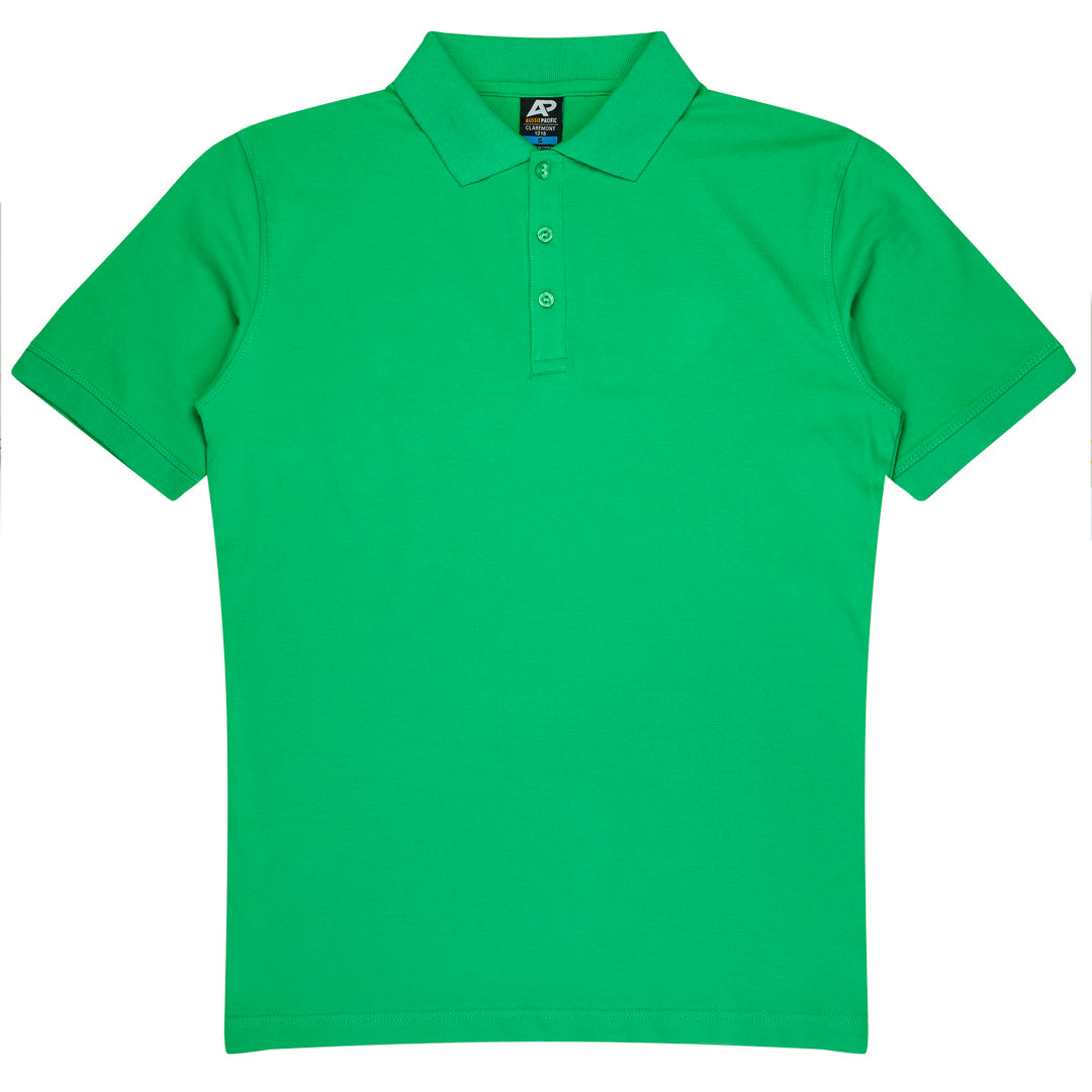 Aussie Pacific The Claremont Polo | Mens | Short Sleeve Kelly Green Shirts & Tops