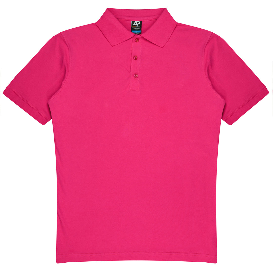 Aussie Pacific The Claremont Polo | Mens | Short Sleeve Pink Shirts & Tops