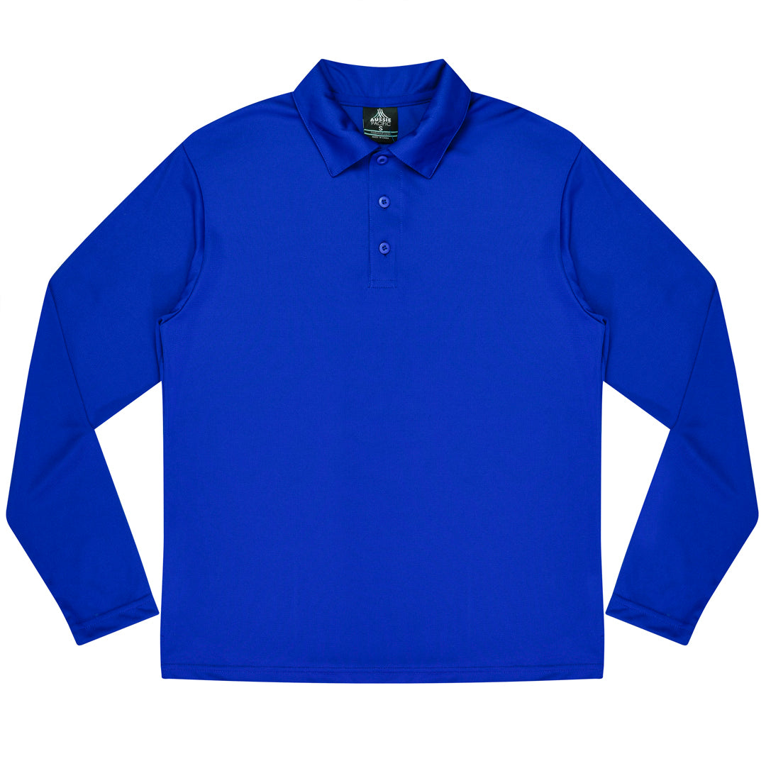 Aussie Pacific The Botany Polo | Mens | Long Sleeve Royal Shirts & Tops