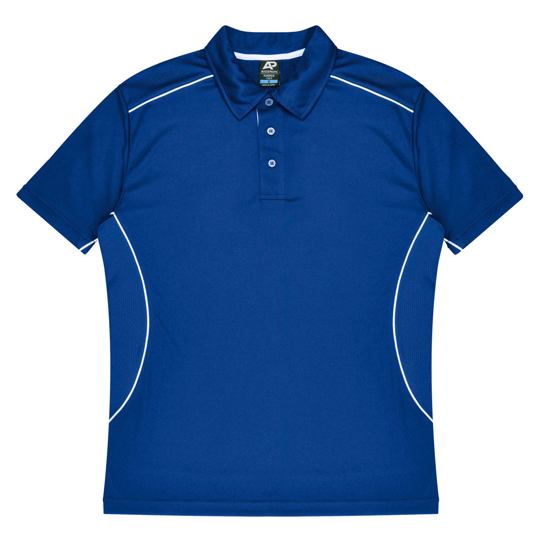 Aussie Pacific The Kuranda Polo | Mens | Short Sleeve Royal/White Shirts & Tops