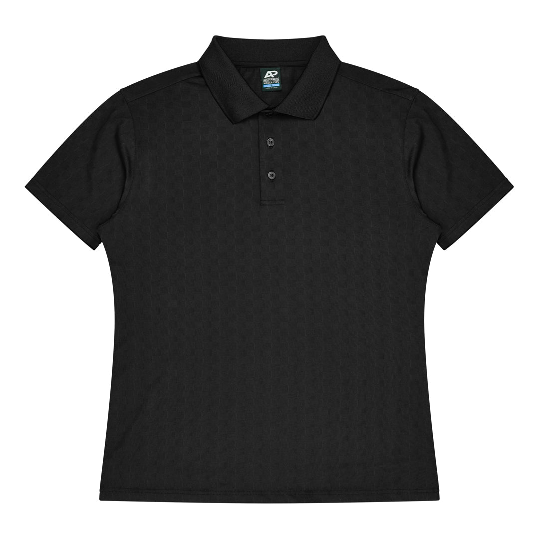 Aussie Pacific The Noosa Polo | Mens | Short Sleeve Black Shirts & Tops