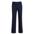 Biz Corporates The Cool Wool Relaxed Pant | Ladies Navy Pants