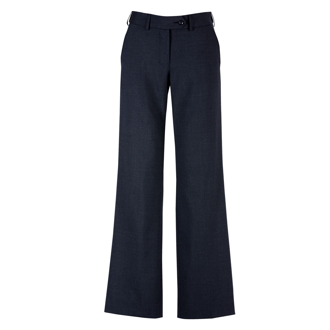 Biz Corporates The Cool Wool Adjustable Pant | Ladies Clearance Navy Pants