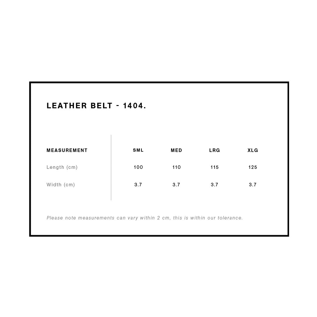 AS Colour The Leather Belt | Mens Belts