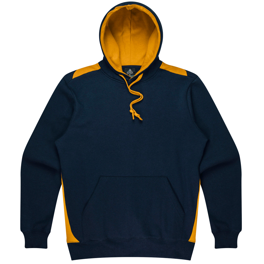 Aussie Pacific The Paterson Hoodie | Mens Navy/Gold Outerwear