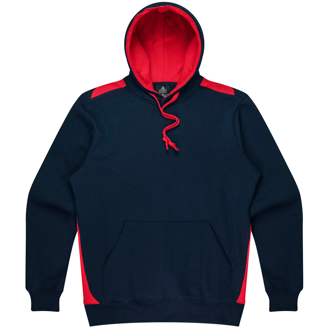Aussie Pacific The Paterson Hoodie | Mens Navy/Red Outerwear