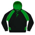 Aussie Pacific The Huxley Hoodie | Mens Black/Kawa Green/White Outerwear