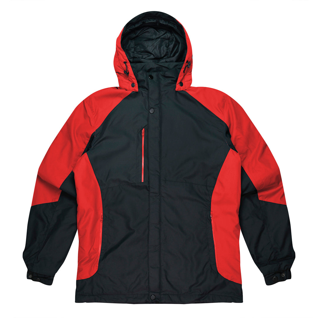 Aussie Pacific The Napier Jacket | Mens Black/Red Coats & Jackets
