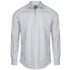 Gloweave The Nicholson Shirt | Mens | Slim Fit | Long Sleeve Silver Shirts & Tops