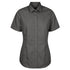 Gloweave The Nicholson Shirt | Ladies | Slim Fit | Short Sleeve Charcoal Shirts & Tops