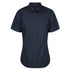 Gloweave The Nicholson Shirt | Ladies | Slim Fit | Short Sleeve Navy Shirts & Tops