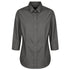 Gloweave The Nicholson Shirt | Ladies | Slim Fit | 3/4 Sleeve Charcoal Shirts & Tops