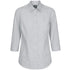 Gloweave The Nicholson Shirt | Ladies | Slim Fit | 3/4 Sleeve Silver Shirts & Tops