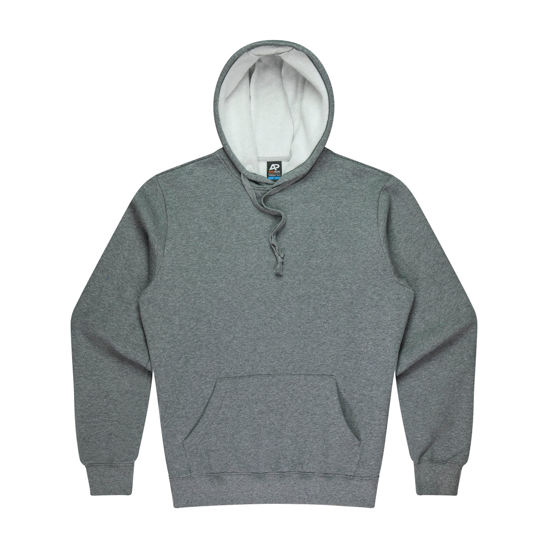 Aussie Pacific The Torquay Hoodie | Mens Charcoal Marle Clothing