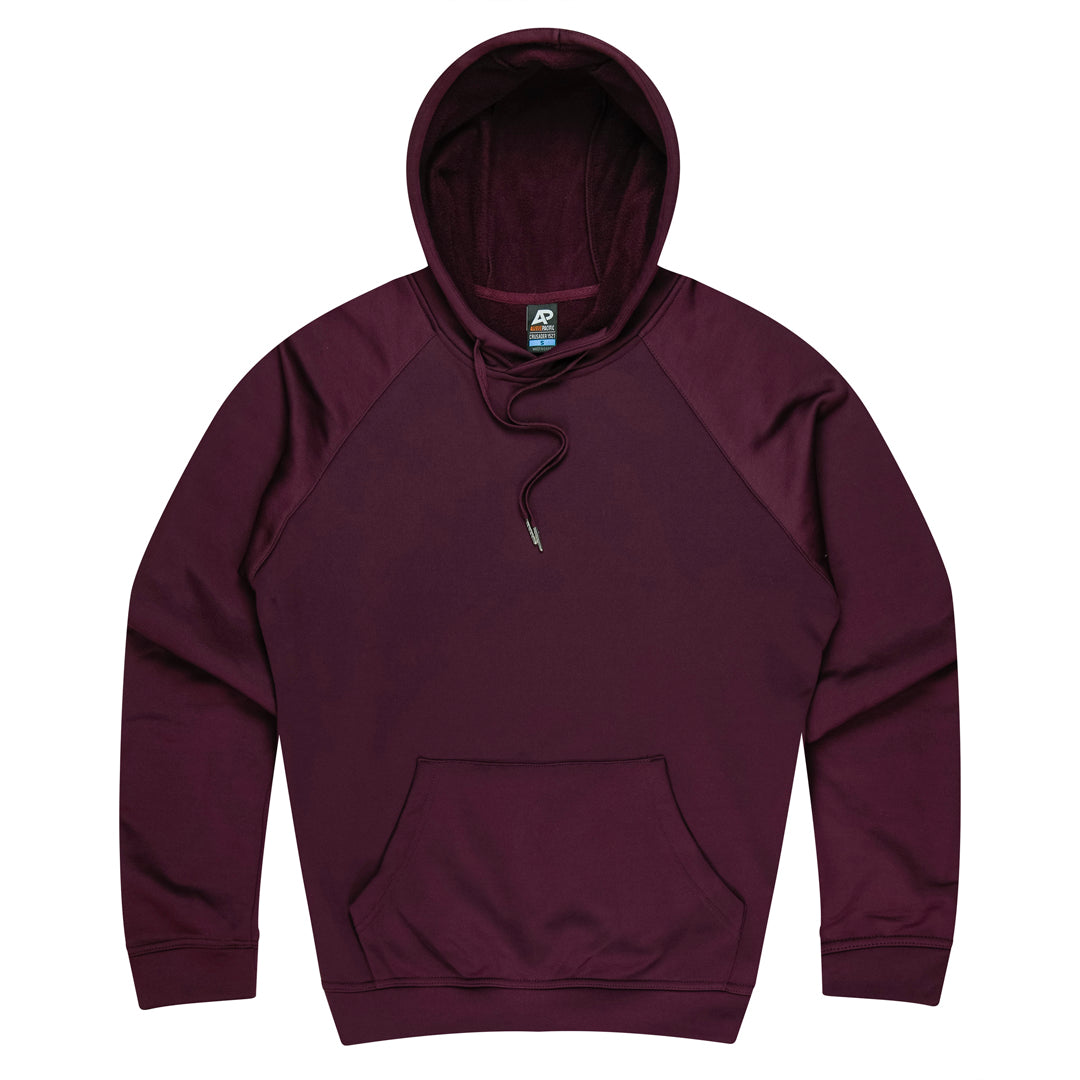 Aussie Pacific The Crusader Hoodie | Mens Maroon Outerwear