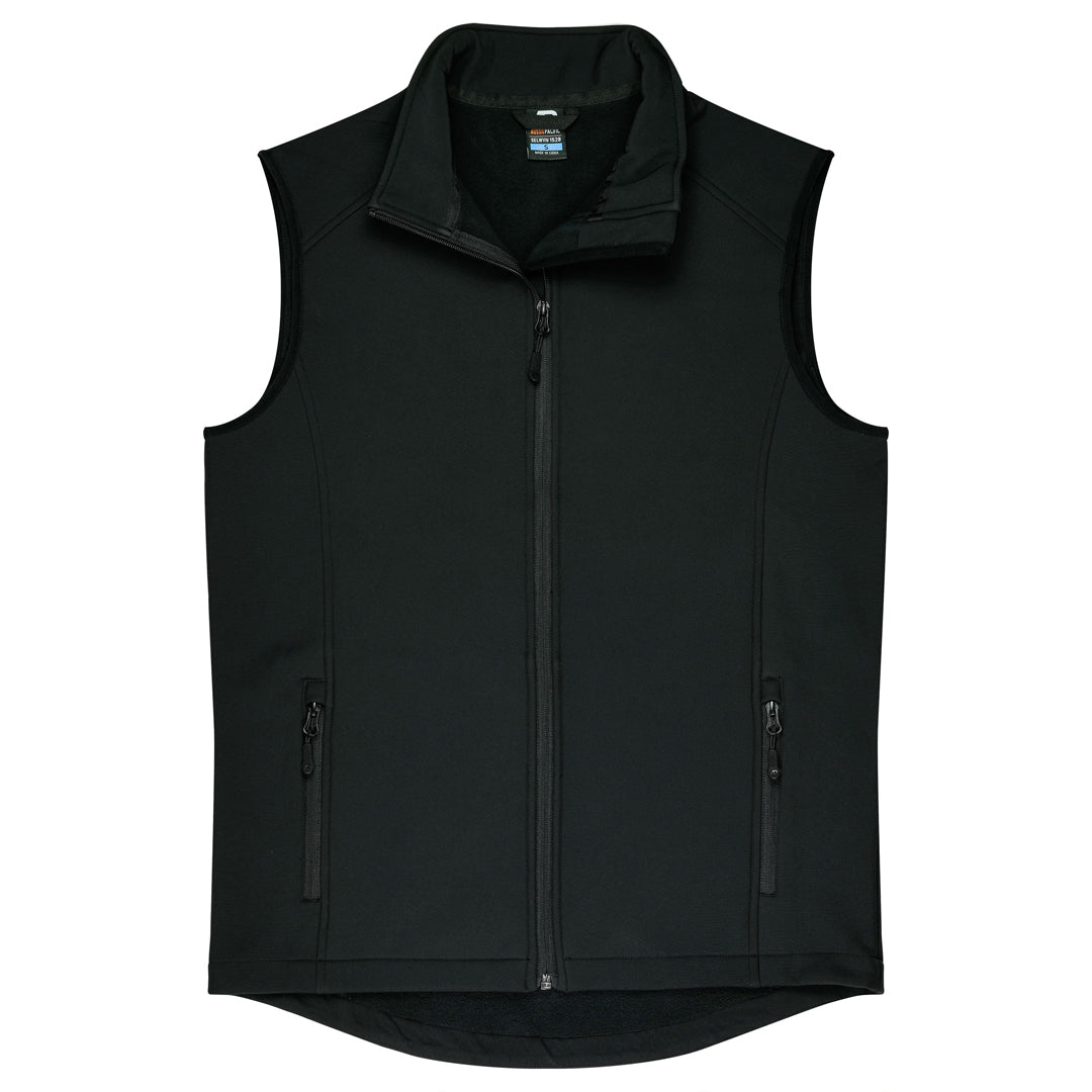 Aussie Pacific The Selwyn Vest | Mens Black Vests
