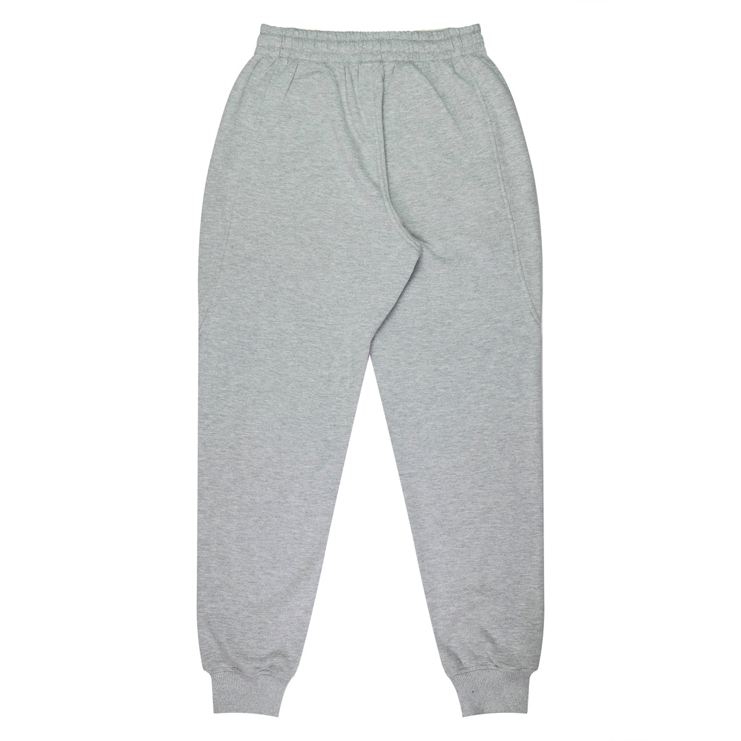 Aussie Pacific The Tapered Leg Fleece Track Pant | Mens Grey Marle Pants