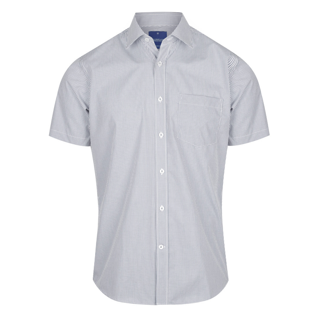 Gloweave The Westgarth Shirt | Mens | Short Sleeve | Classic Grey Shirts & Tops