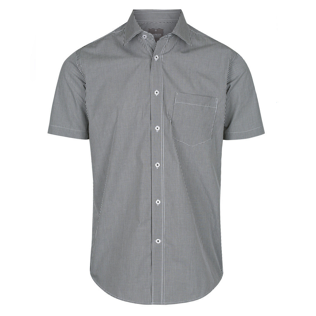 Gloweave The Westgarth Shirt | Mens | Short Sleeve | Classic Black Shirts & Tops
