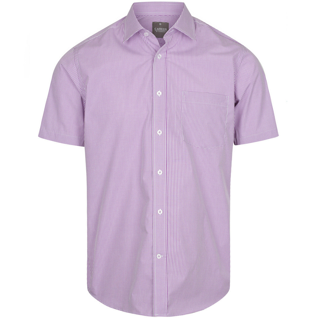 Gloweave The Westgarth Shirt | Mens | Short Sleeve | Classic Lilac Shirts & Tops