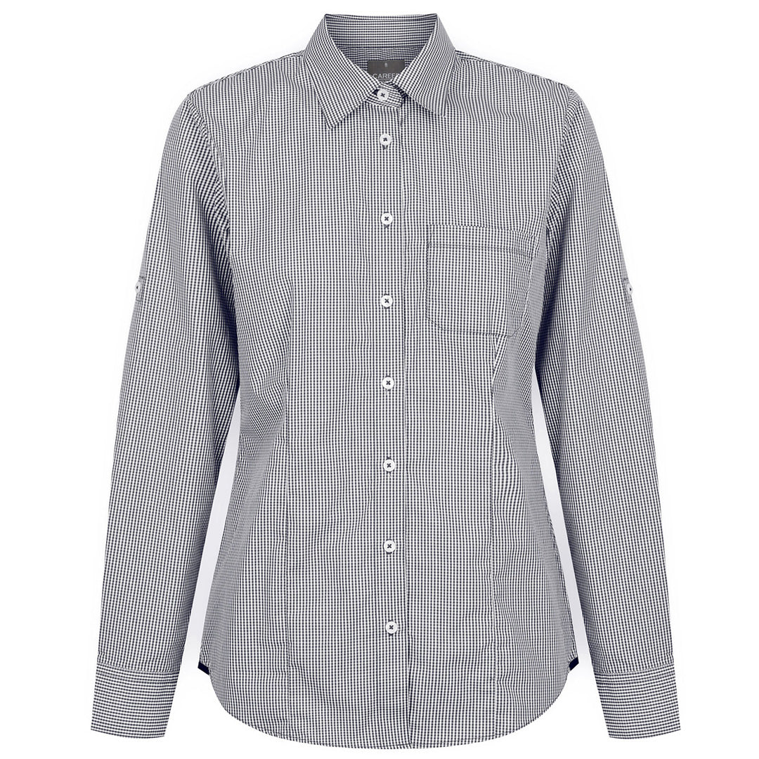 Gloweave The Westgarth Shirt | Ladies | Long Sleeve | Slim Fit Black Shirts & Tops