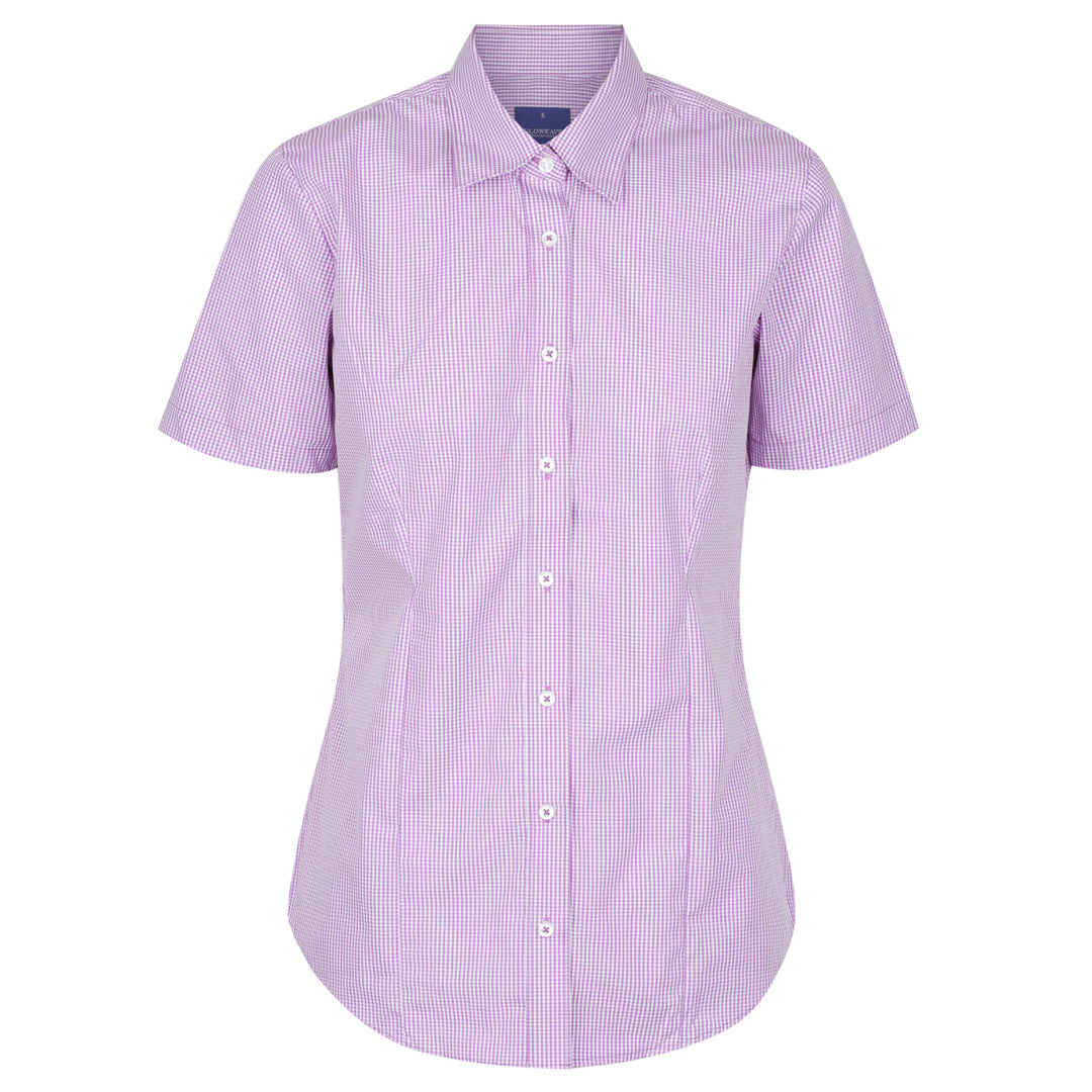 Gloweave The Westgarth Shirt | Ladies | Short Sleeve | Classic Lilac Shirts & Tops