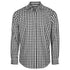 Gloweave The Degraves Oxford Check Shirt | Mens | Long Sleeve Black Shirts & Tops