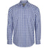 Gloweave The Degraves Oxford Check Shirt | Mens | Long Sleeve Navy Shirts & Tops
