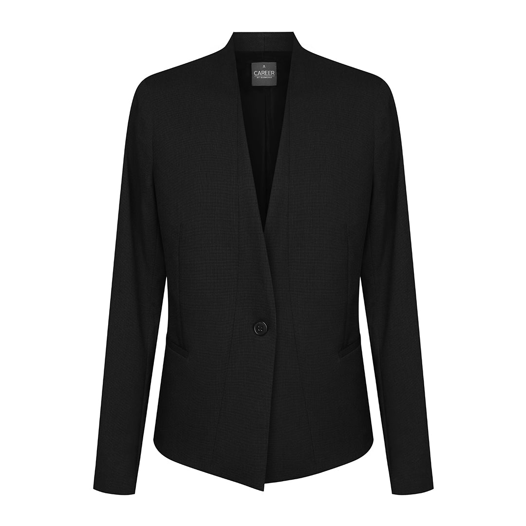 Gloweave The Elliot Crop Jacket | Ladies Black Coats & Jackets