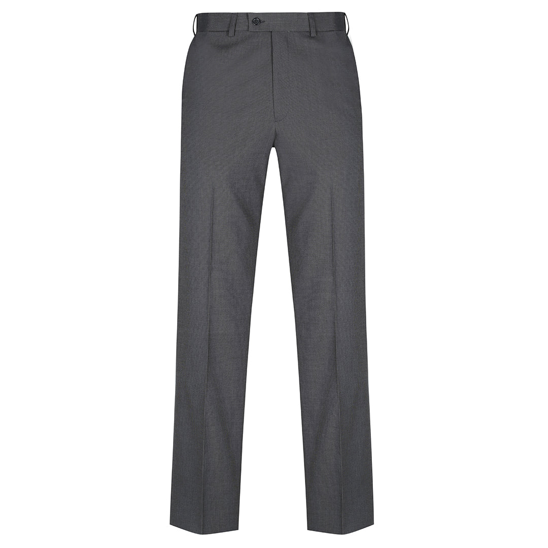 Gloweave The Elliot Flat Front Pant | Mens Charcoal Pants