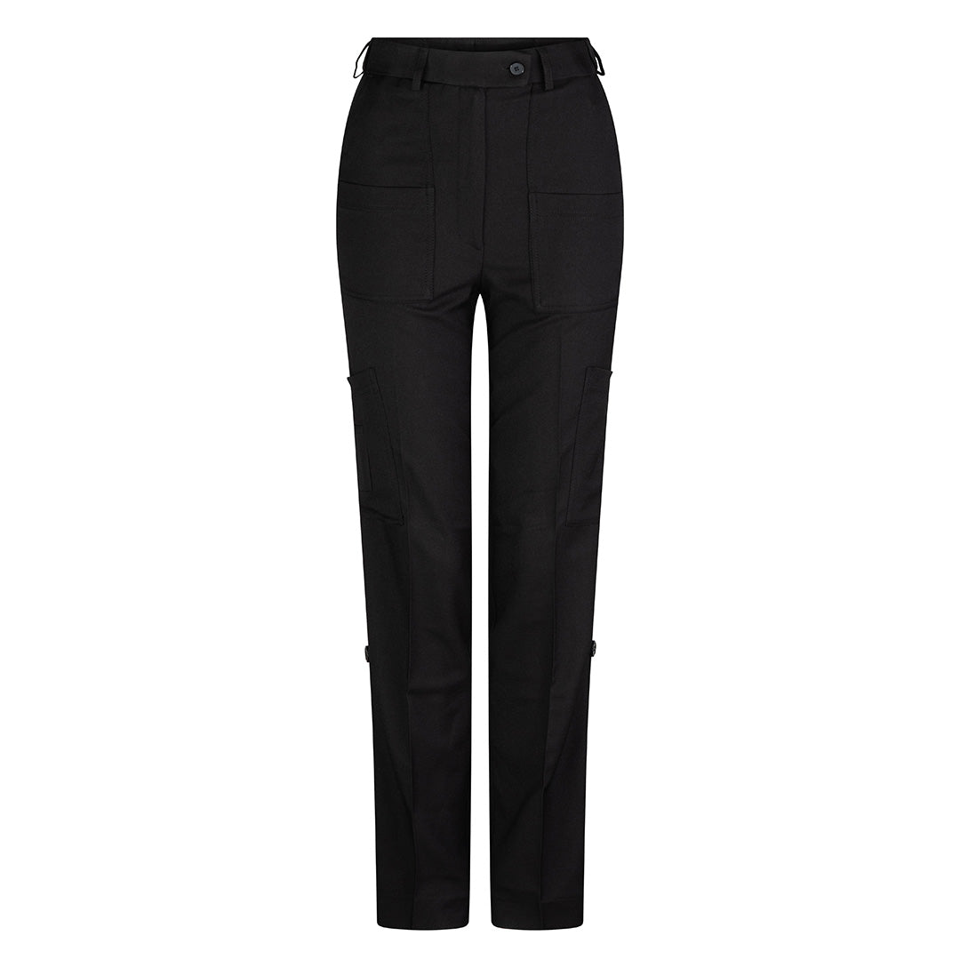 LSJ Collection The Multipocket Pant | Ladies | Mechanical Stretch Black Pants