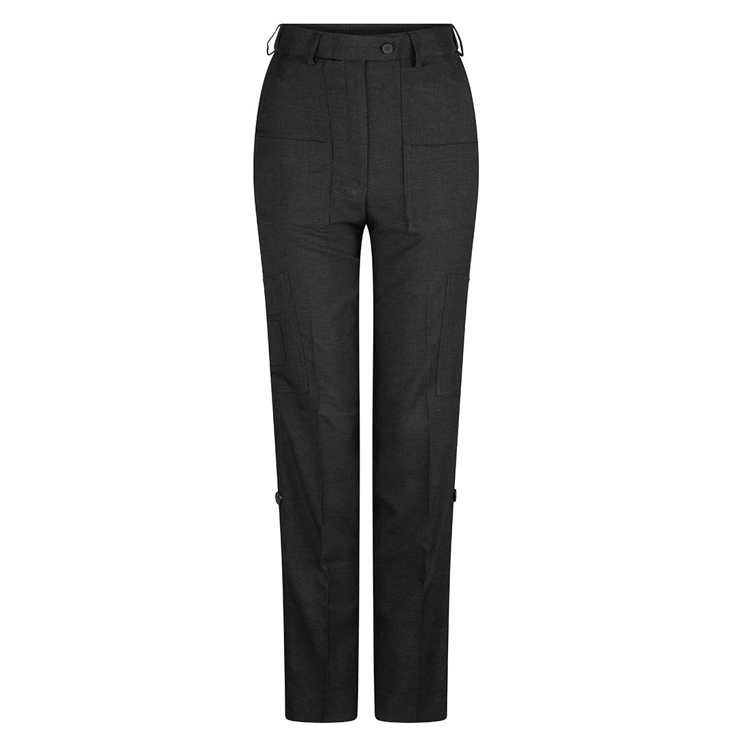 LSJ Collection The Multipocket Pant | Ladies | Mechanical Stretch Charcoal Pants