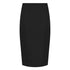 Gloweave The Elliot Longline Pencil Skirt | Ladies Black Skirts