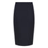 Gloweave The Elliot Longline Pencil Skirt | Ladies Navy Skirts