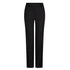 LSJ Collection The Mid Rise Relaxed Pant | Ladies | Mechanical Stretch Black Pants