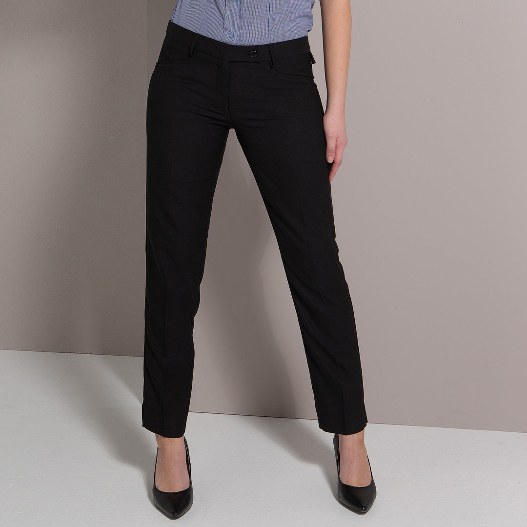LSJ Collection The Slim Leg Low Rise Pant | Ladies | Mechanical Stretch Pants