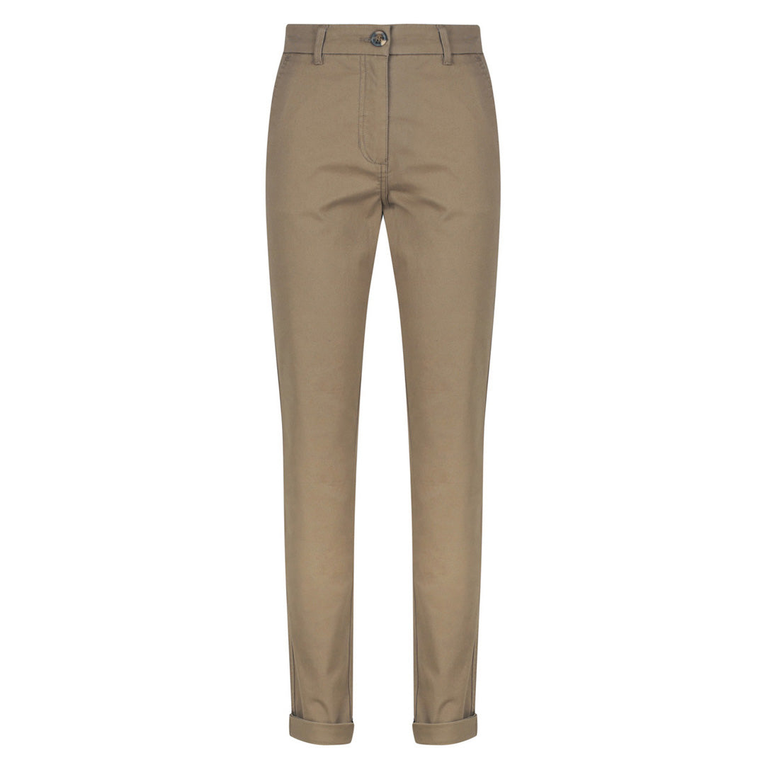 Gloweave The Modern Chino Pant | Ladies Walnut Pants