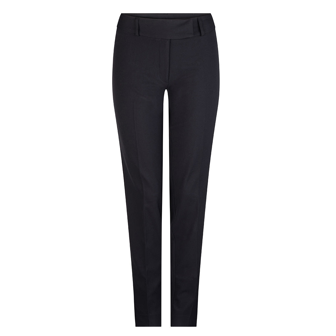 LSJ Collection The Mid Rise Slim Leg Pant | Ladies | Micro Fibre Navy Pants