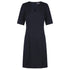 Gloweave The Elliot Short Sleeve Dress Navy Dresses