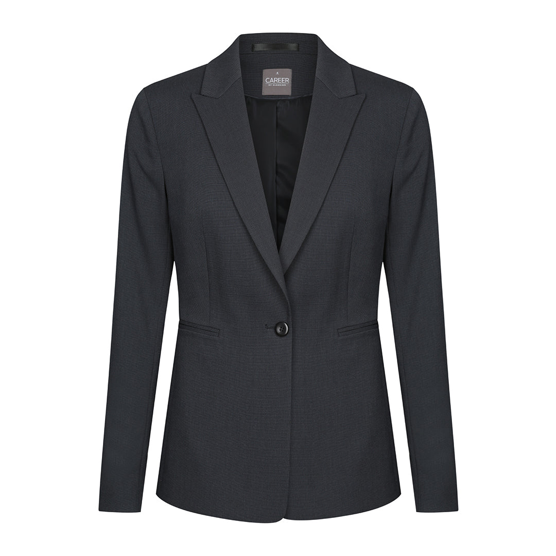 Gloweave The Elliot Single Button Jacket | Ladies Navy Coats & Jackets