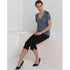 LSJ Collection The Slim Leg Capri Pant | Ladies | Mechanical Stretch Pants