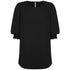 Gloweave The Lola Top | Ladies | Half Sleeve Black Shirts & Tops