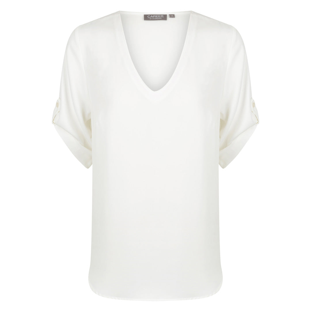 Gloweave The Reese V Neck Top | Ladies | Short Sleeve Shirts & Tops