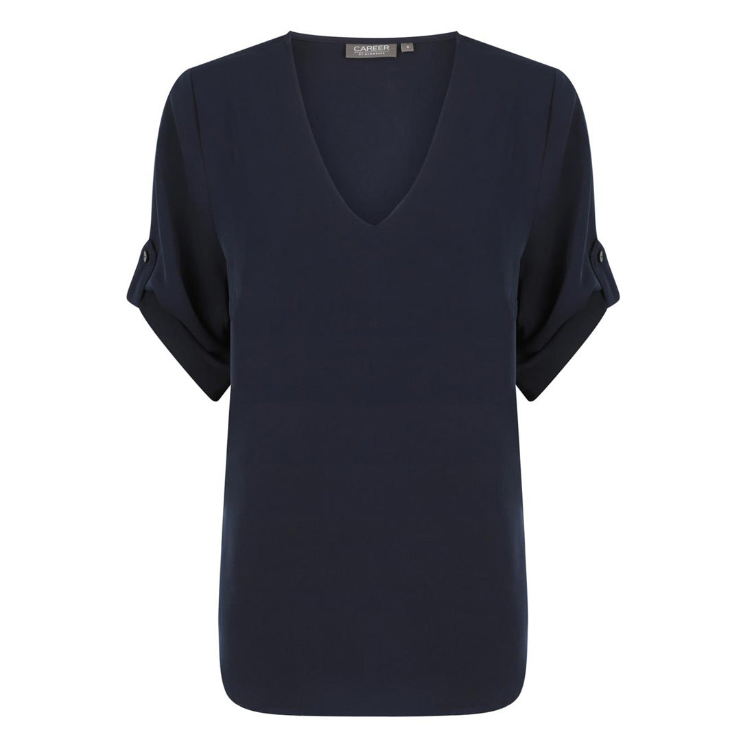 Gloweave The Reese V Neck Top | Ladies | Short Sleeve Shirts & Tops