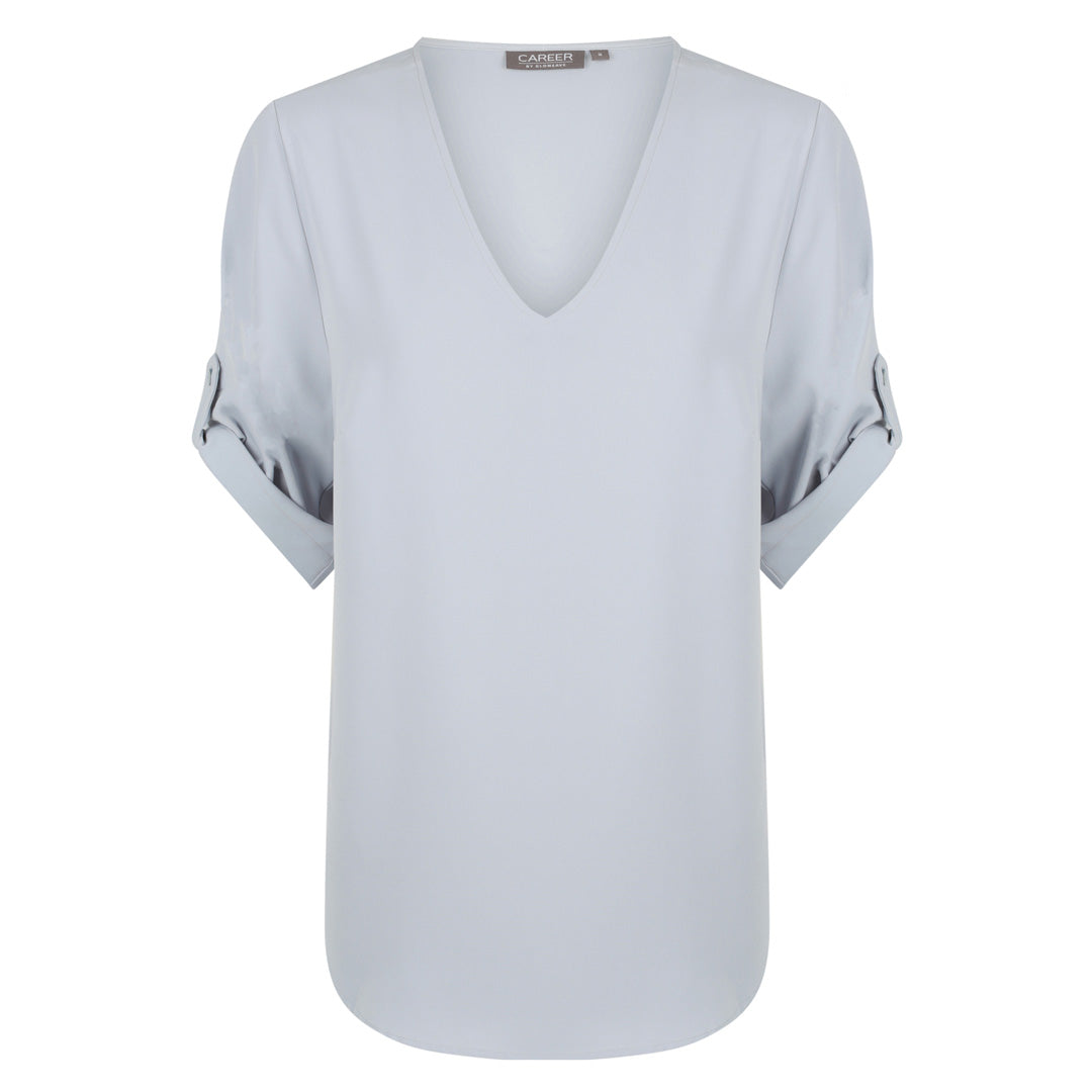 Gloweave The Reese V Neck Top | Ladies | Short Sleeve Shirts & Tops