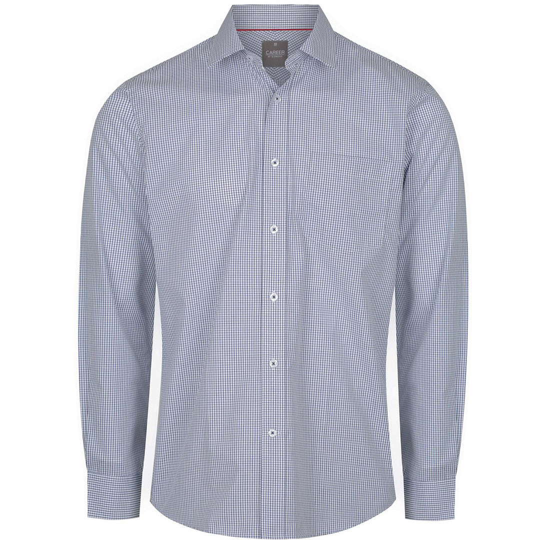 Gloweave The Fawkner Shirt | Mens | Long Sleeve Navy Shirts & Tops