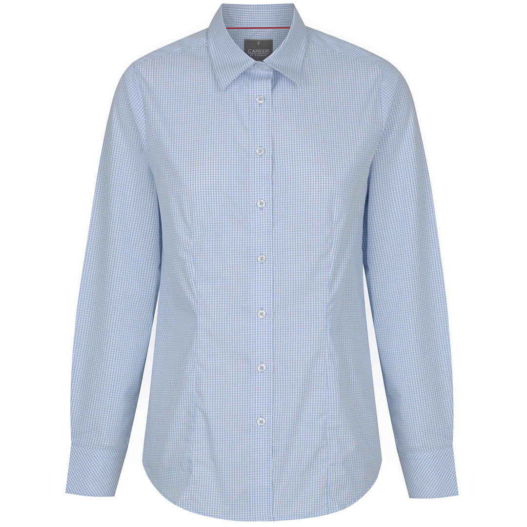 Gloweave The Fawkner Shirt | Ladies | Long Sleeve Sky Shirts & Tops