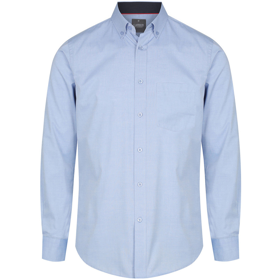 Gloweave The Bradford Shirt | Mens | Long Sleeve Sky Shirts & Tops